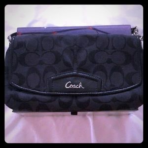 Coach Black Clutch
